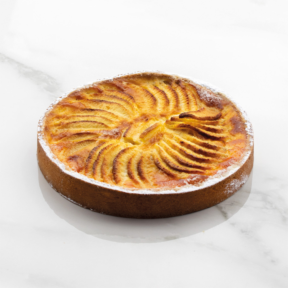 Tarte pate sucrée Pommes Moy.