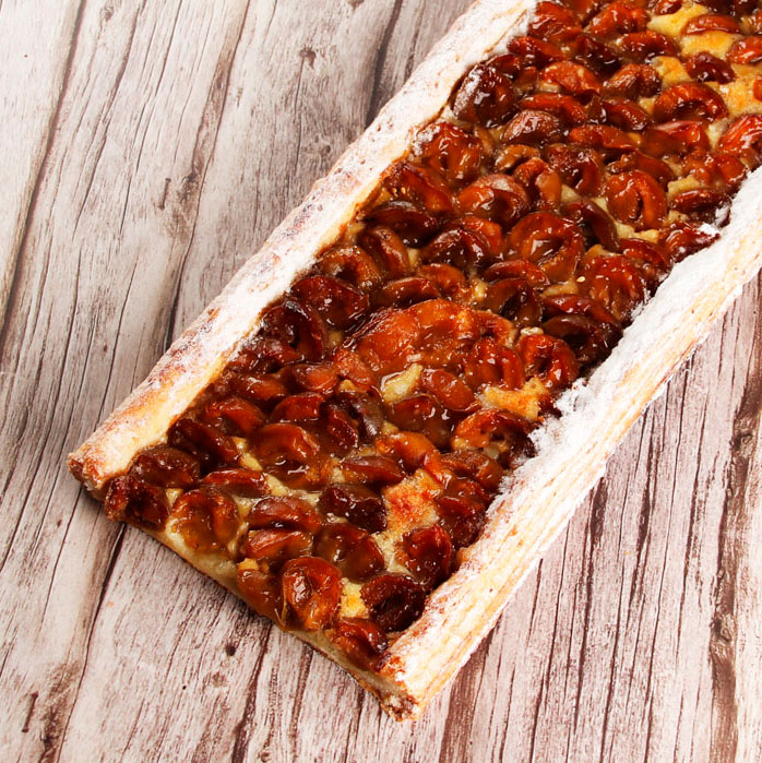 Bande feuilletée Mirabelles TU 4/5pers.