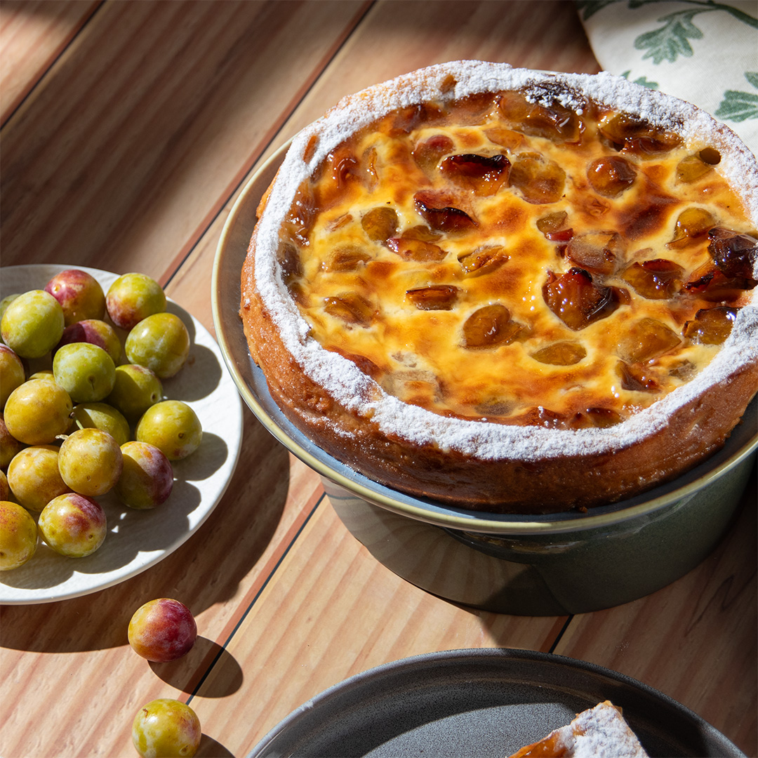 Tarte pate sucrée Mirabelles Pet.