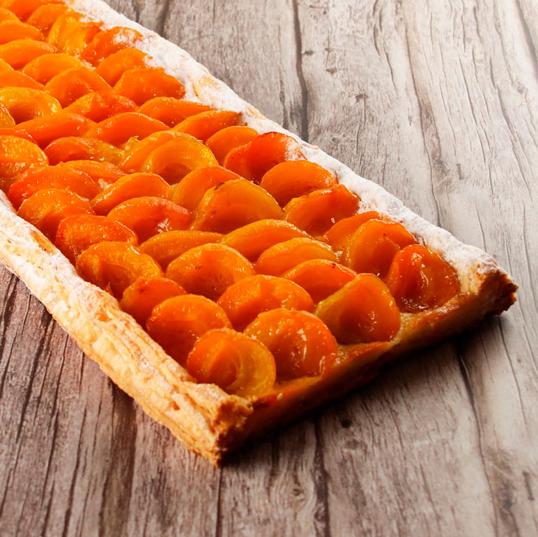 Bande feuilletée Abricots TU 4/5pers.