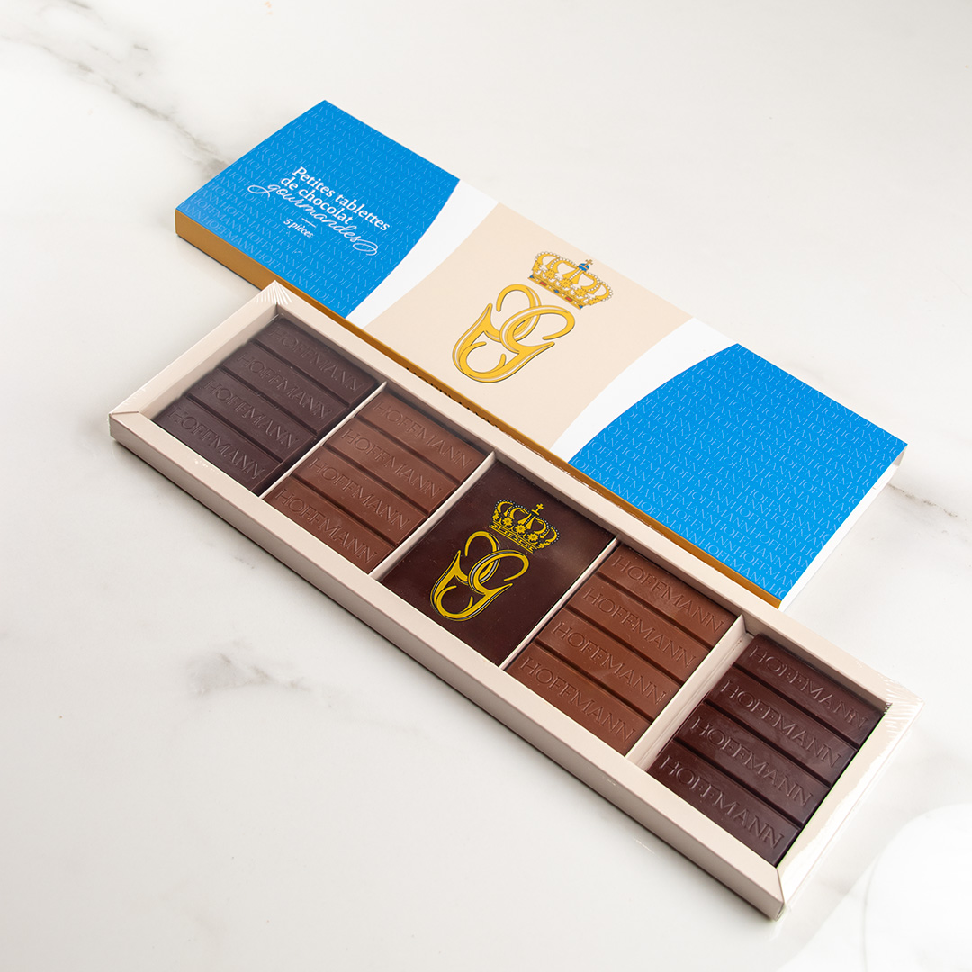 P. tablettes de chocolat gourmandes - 5 pieces