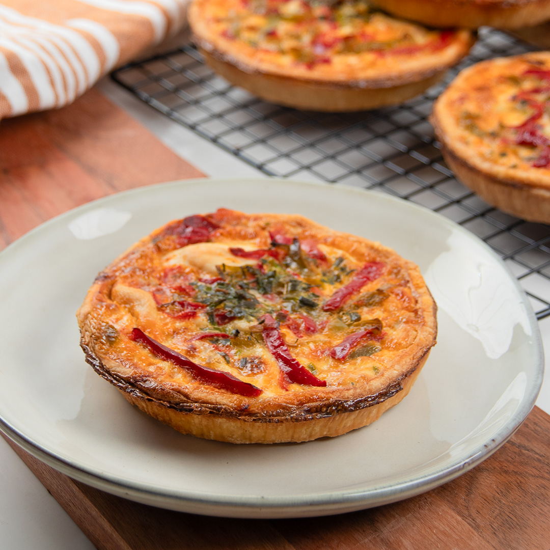 Quiche Poulet Basquaise indiv.