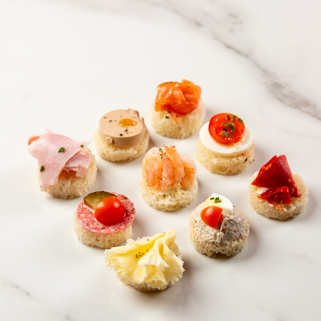 Canapés 9pcs