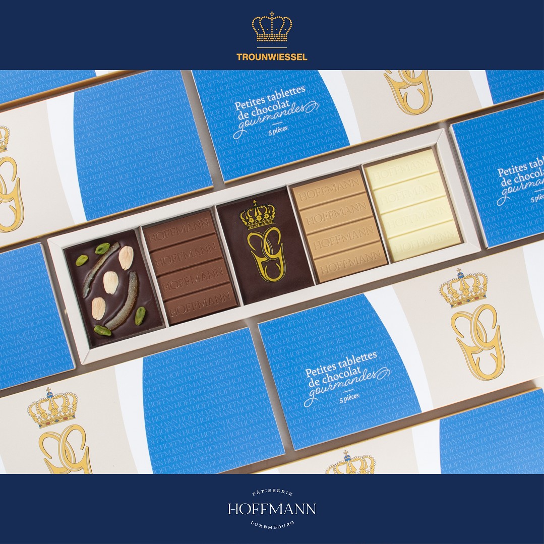 P. tablettes de chocolat gourmandes - 5 pieces